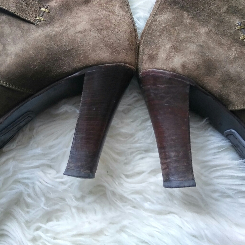 Ralph Lauren Collection Suede Ankle Boots - Picture 11 of 12
